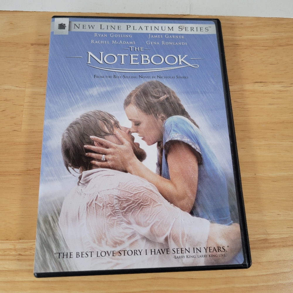 The Notebook DVD Romantic Drama Platium Series Widescreen Fullscreen